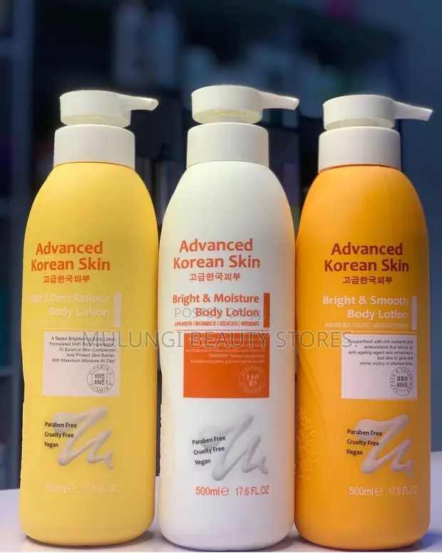 Advanced Korean Skin Body Lotion - Various Variants - 1