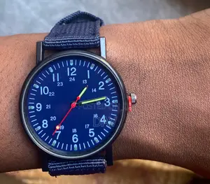 Yazole Digital Watch - Blue Nylon Band