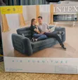 Two-Seater Air Sofa with Mattress - Gray - 1