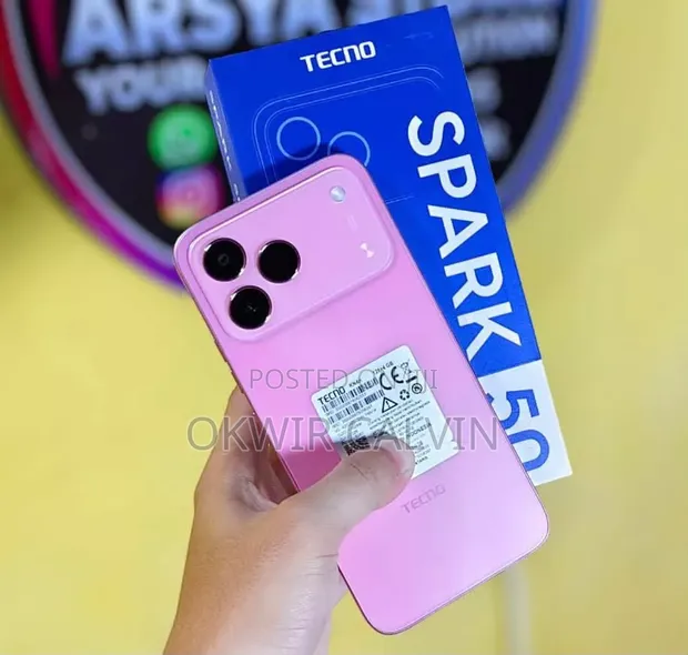 New Tecno Spark 50 128GB Pink - 1