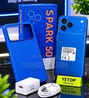 New Tecno Spark 50 128GB Blue