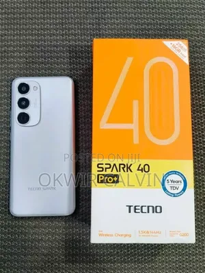 New Tecno Spark 40 Pro+ 256GB Silver