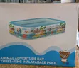 Large Three-Ring Kids Swimming Pool - 1