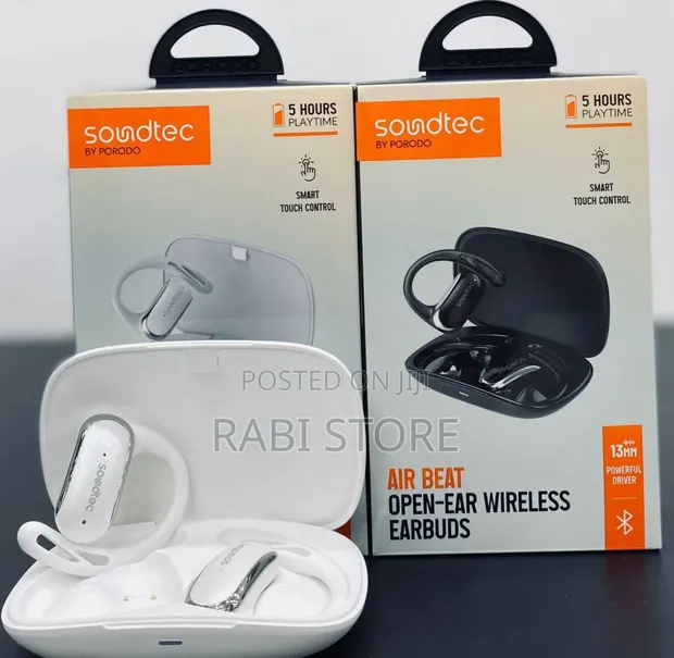Porodo Soundtec Air Beat Open Ear Wireless Sport Earbuds - 1
