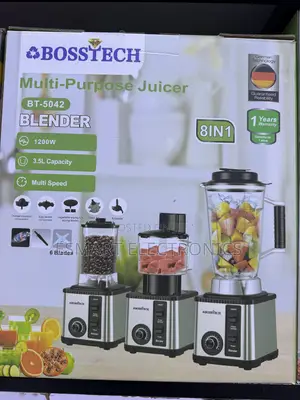 Bosstech Electric Blender 1200W 8-in-1