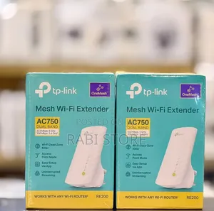 TP-Link AC750 Dual Band WiFi Range Extender RE200