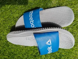 Unisex Blue Sliders - Size 36