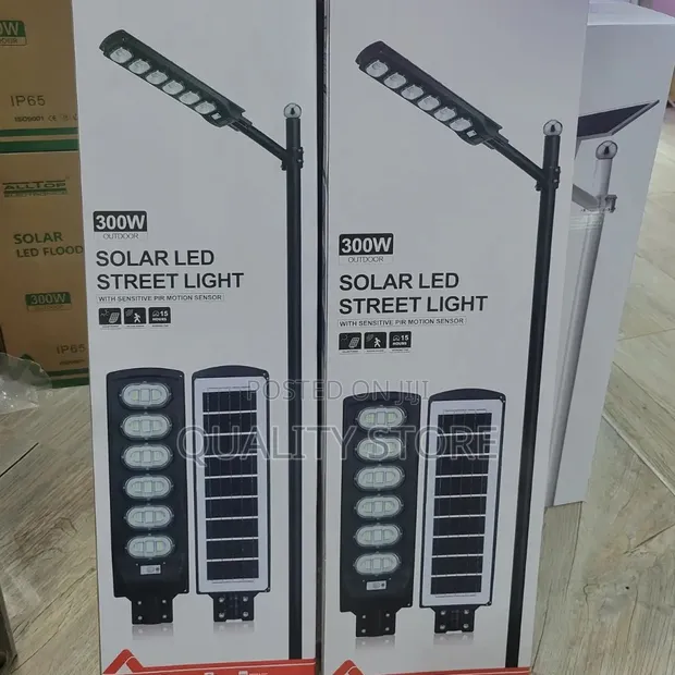 ALLTOP 300W Solar Street Light with PIR Sensor - 1