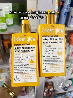 Golden Glow 10 Days Active Intense Whitening Halfcast Body Lotion