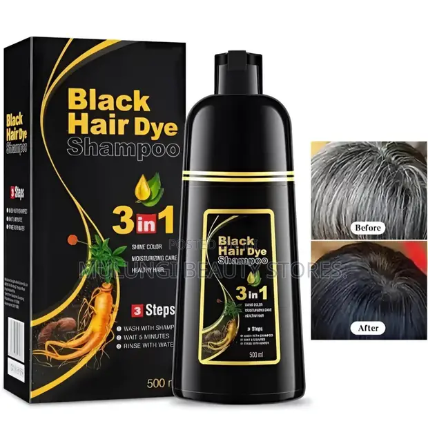Kirkland Signature 3-in-1 Black Hair Dye Shampoo - 1