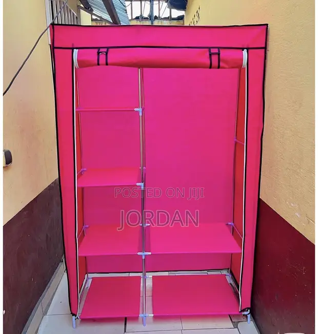 2-Column Plastic Wardrobe - 1