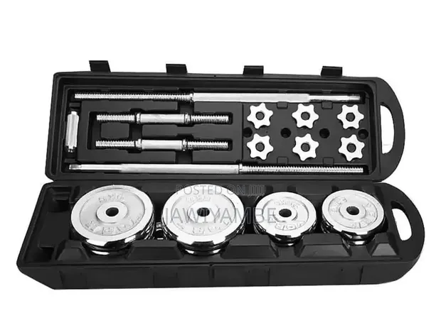 Brand New Adjustable Gym Dumbbell - 50kg - 1