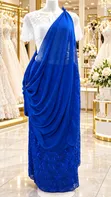 Mushanana - Royal Blue Traditional Bridal Dress - 1