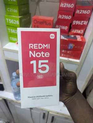 New Xiaomi Redmi Note 15 256GB Black