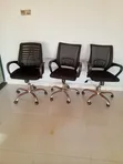 3pc Wheel Office Chair - 2