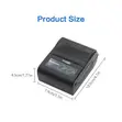 YHD-5808L Portable Mini 58mm Thermal Receipt Printer - 1