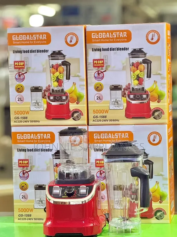 Globalstar 2L Commercial Electric Blender (2-in-1) - 1