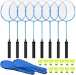 Set of 6 Badminton Rackets - 2