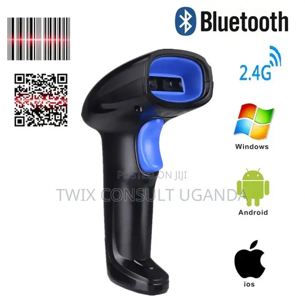 YHD-1100DB 2D Bluetooth Wireless Barcode Scanner - 1