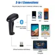 YHD-1100DB 2D Bluetooth Wireless Barcode Scanner - 4