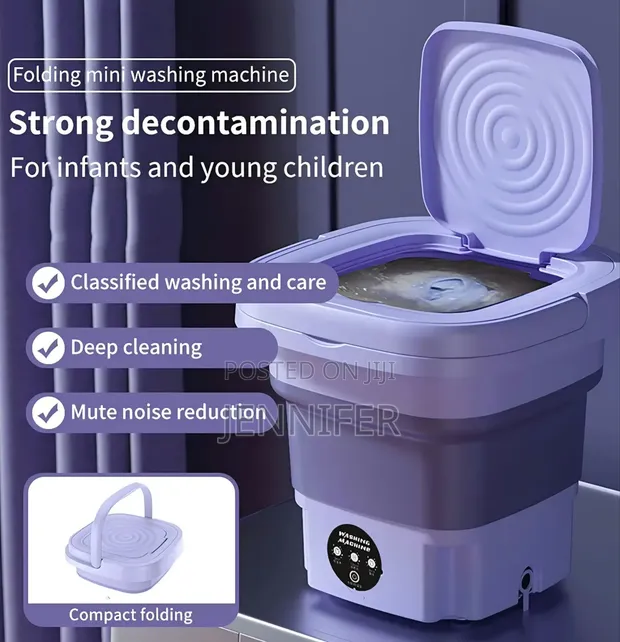 8L Portable Mini Washing Machine - 1