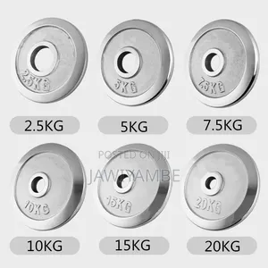 Chrome Barbell Weight Dumbbells (Plate per Plate)