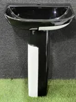 Luxurious Semicircle Ceramic Wash Hand Basin - 2