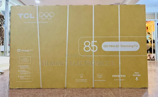 TCL 85" P8L QD Mini LED TV (2026 Model) - 1