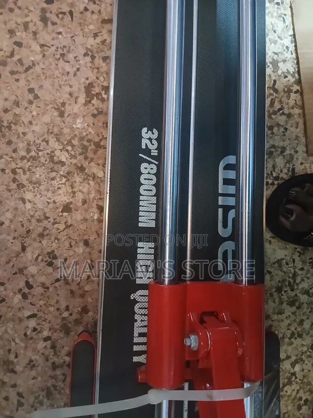 32-Inch Manual Tile Cutter with Dual Sliding Rails - 1