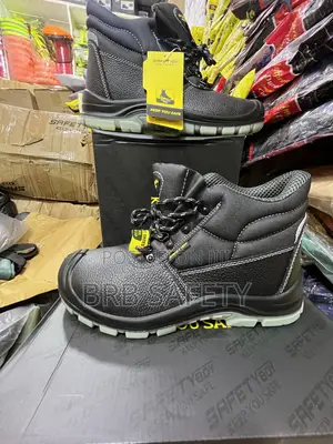 Safety Boy Black Safety Boots
