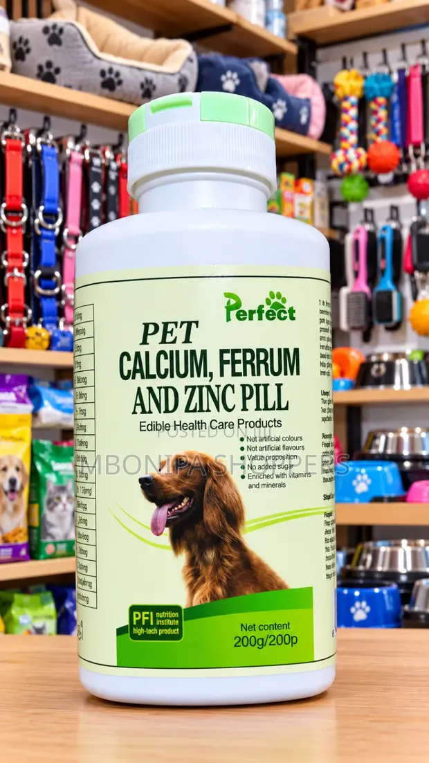 Perfect Pet Calcium, Ferrum Zinc Pills - 200g - 1