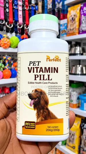 Perfect Pet Vitamin Pills - 200g Nutritional Supplement for Dogs