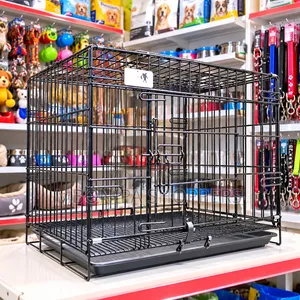 Heavy-Duty Metal Dog/Cat Cage - Secure Training Crate