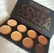 Makeup Revolution Ultra Cover & Concealer Palette - 1