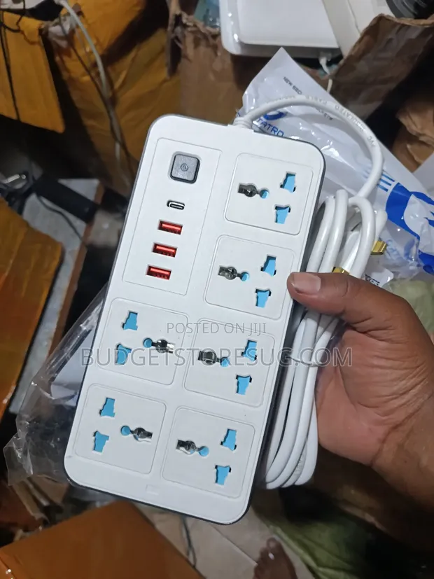 Power Strip Surge Protector with USB-C Extension - 1