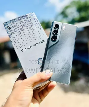 New Tecno Camon 40 Pro 4G 256GB Black