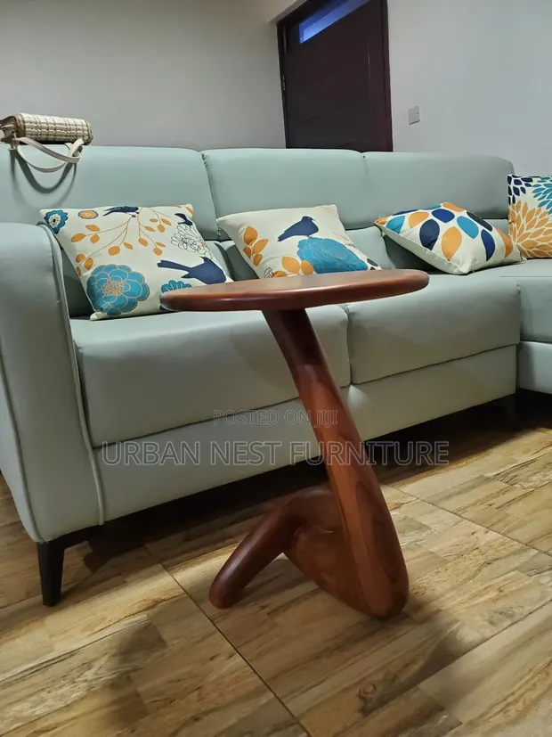 Solid Wood Side Table - 1