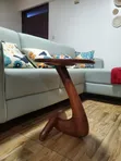 Solid Wood Side Table - 3