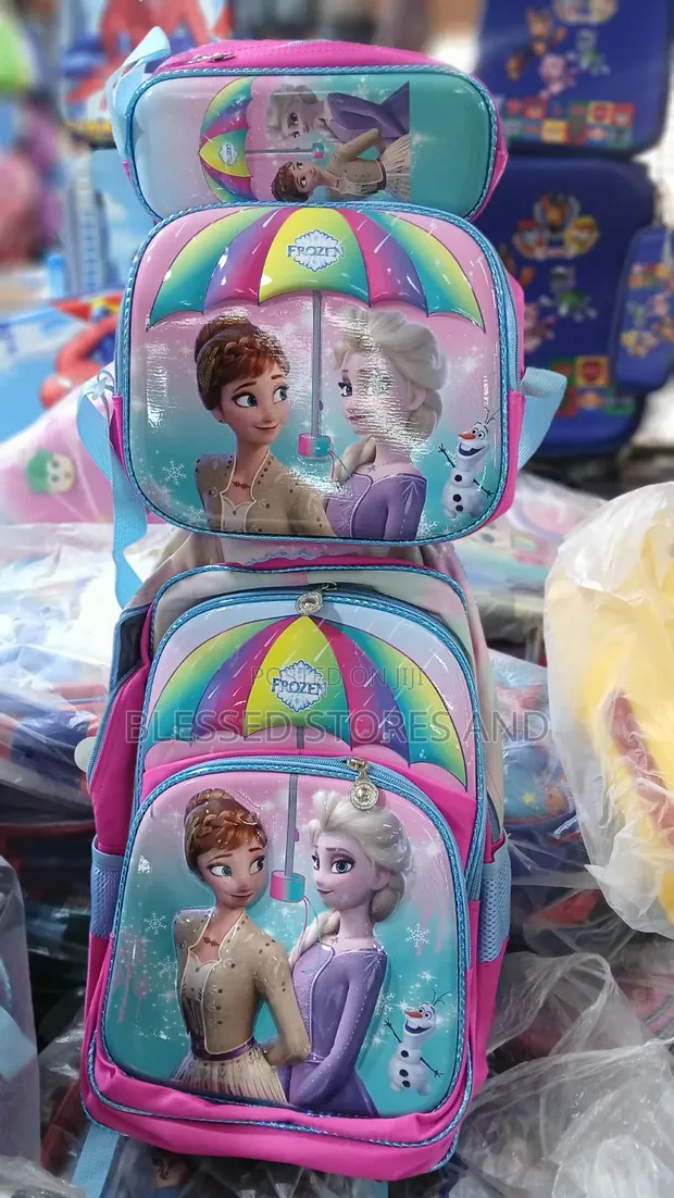 Girls Character Trolley Bag - 1
