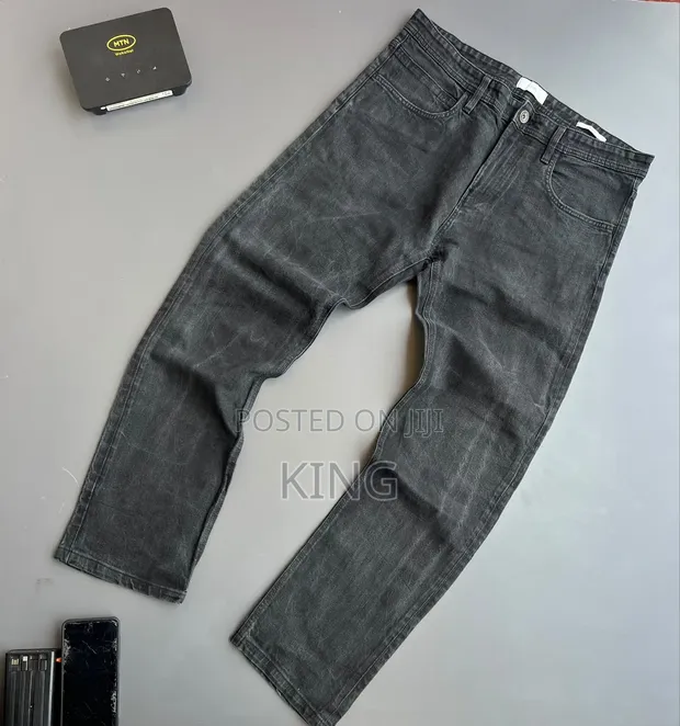 Men's Boot Cut/Buggy Jeans - 1