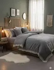 6 Piece Lace Bedcover Set - 2
