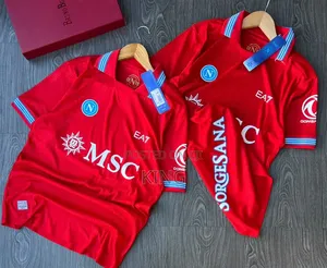 Red Napoli Third Shirt Jersey