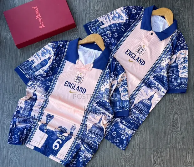 England Special Edition Heritage Polo Shirt Jersey - 1