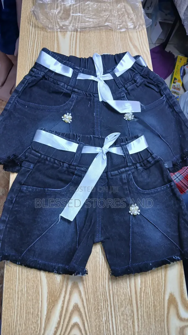 Girls' Jean Shorts and Trousers - 1