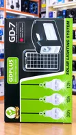 GDPLUS GD-7 Solar Lighting System with 3 LED Bulbs - 1