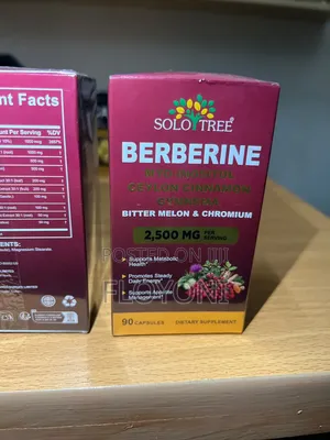Solo Tree Berberine + Myo-Inositol for PCOS & Weight Loss