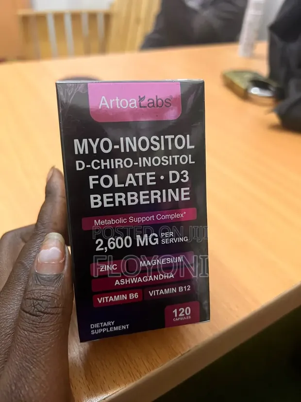 Myo-inositol + D-Chiro-Inositol + Berberine - PCOS, Fertility Support - 1