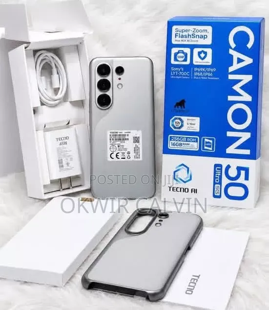 New Tecno Camon 50 Ultra 512GB Gray - 1
