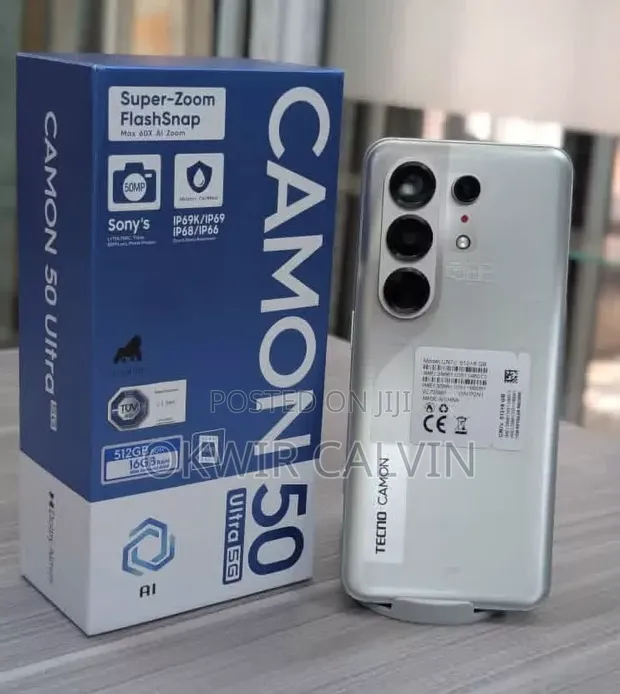 New Tecno Camon 50 Ultra 512GB Gray - 1