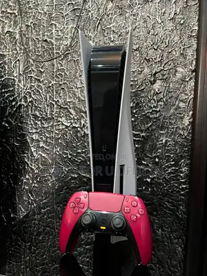 PS5 Standard Console - Disc Edition with Maroon Controller